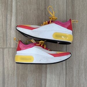 Nike Women's Athletic Shoes - White, Pink, Yellow